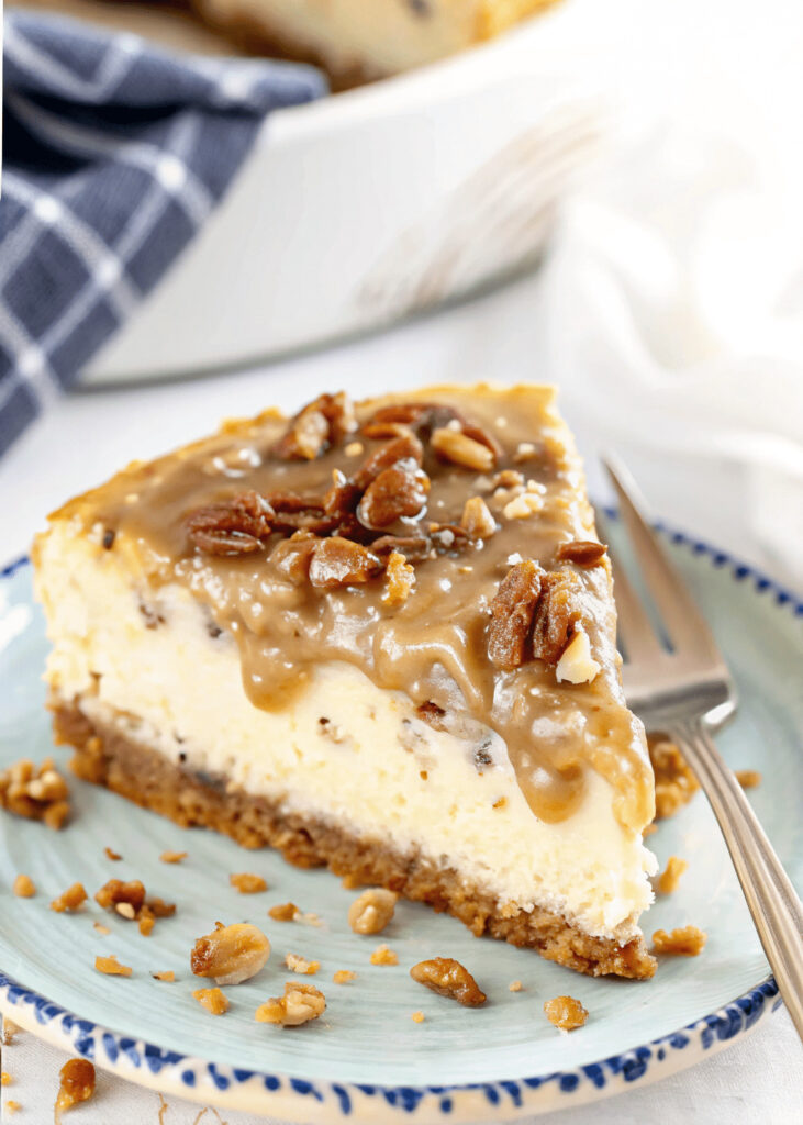 Pecan Praline Cheesecake