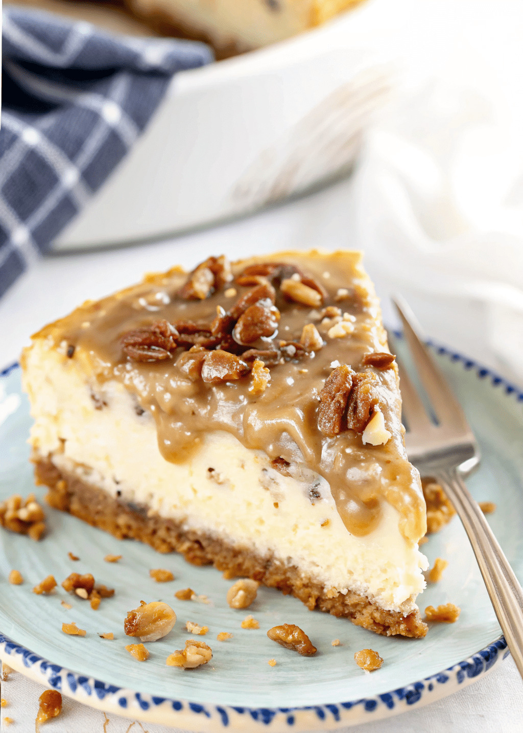 Pecan Praline Cheesecake