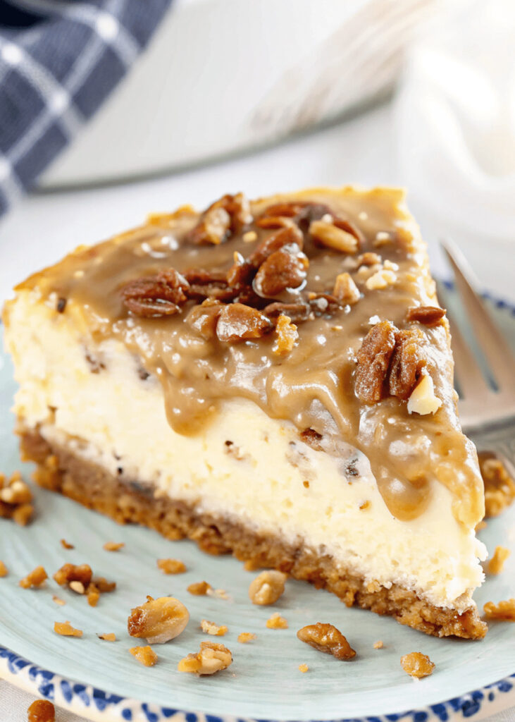 Pecan Praline Cheesecake