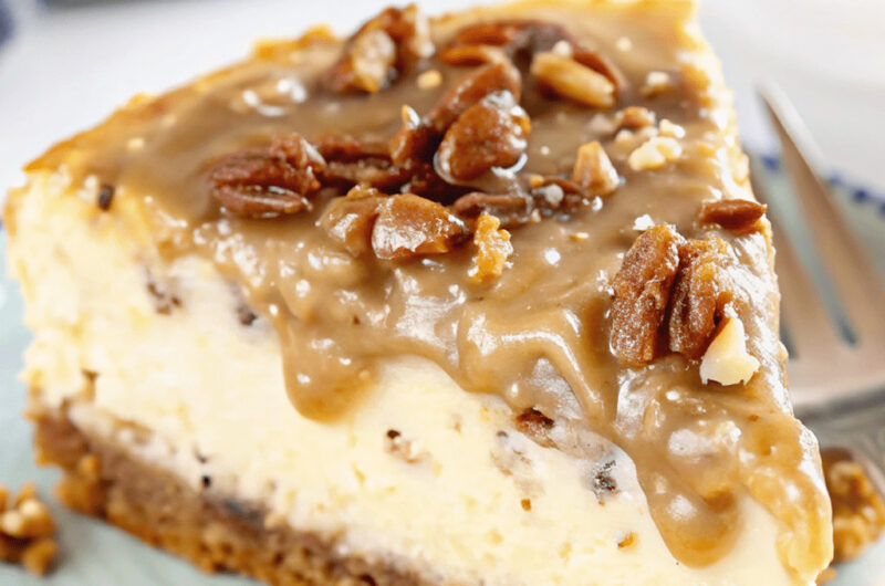 Pecan Praline Cheesecake