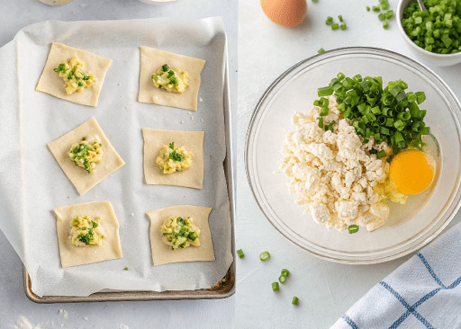 How to Make Puff Pastry Cheese Pockets