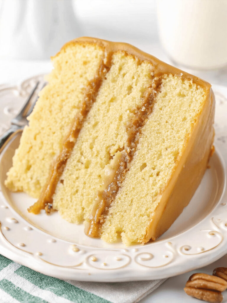 Real Deal Caramel Cake