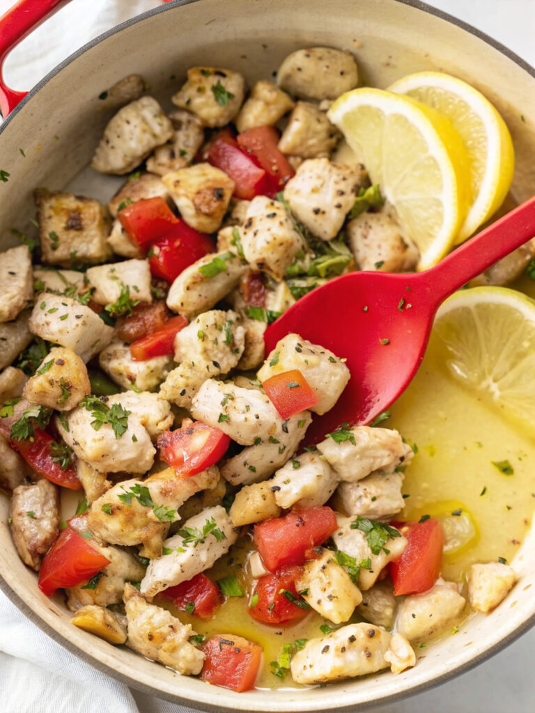 How to Make Chicken Scampi