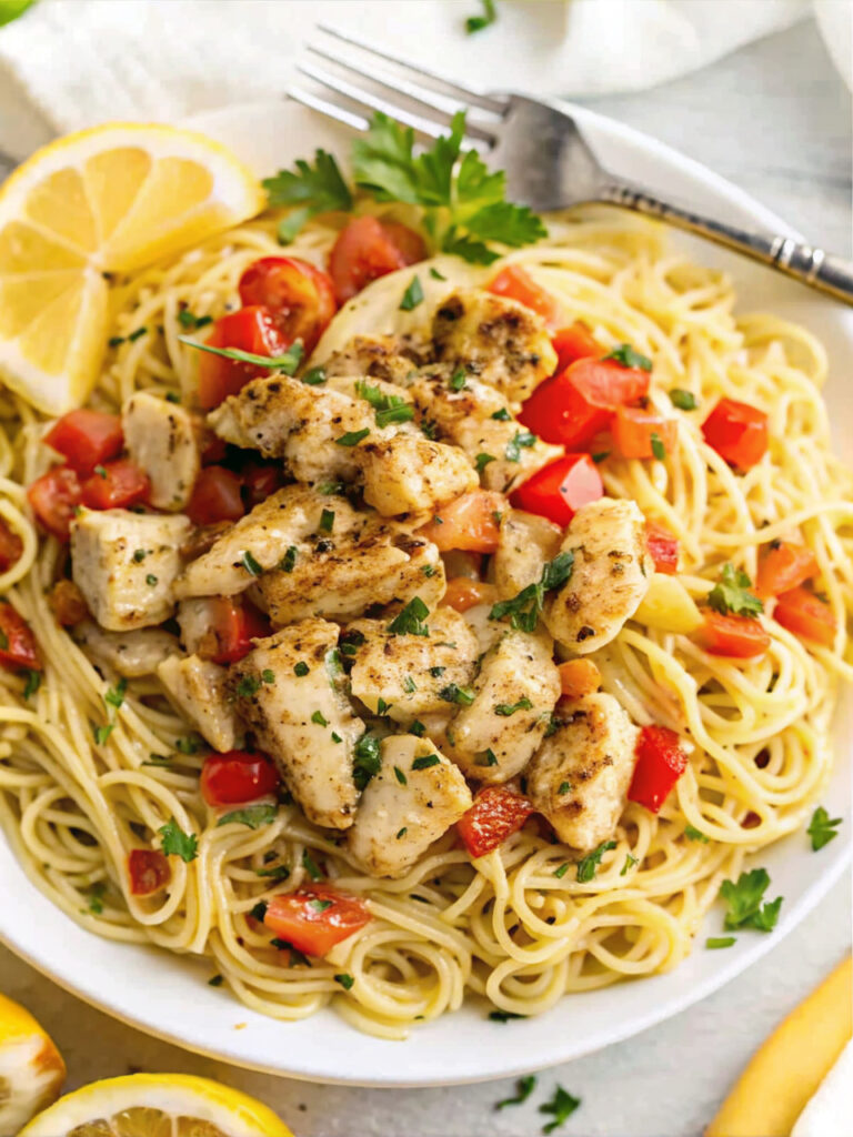 Chicken Scampi