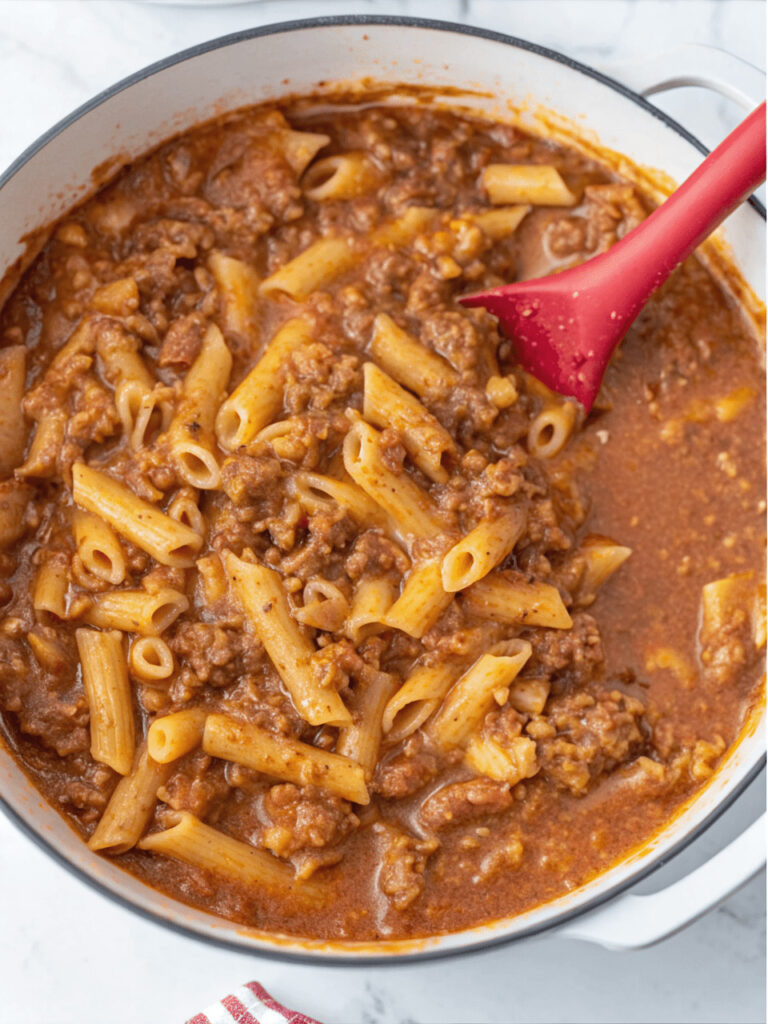 How to Make Skillet Lasagna