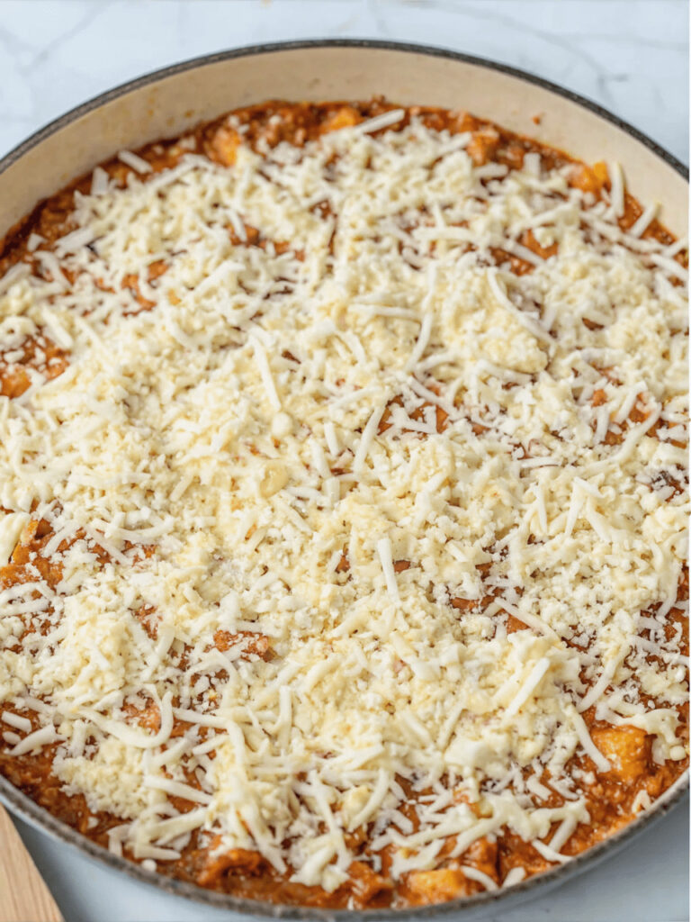 How to Make Skillet Lasagna