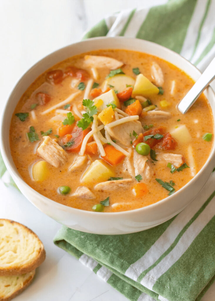 Smoked Chicken Chowder