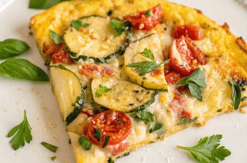 Squash and Tomato Oven Frittata