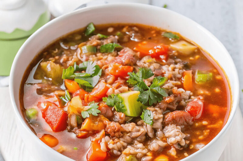 Stuffed Pepper Soup