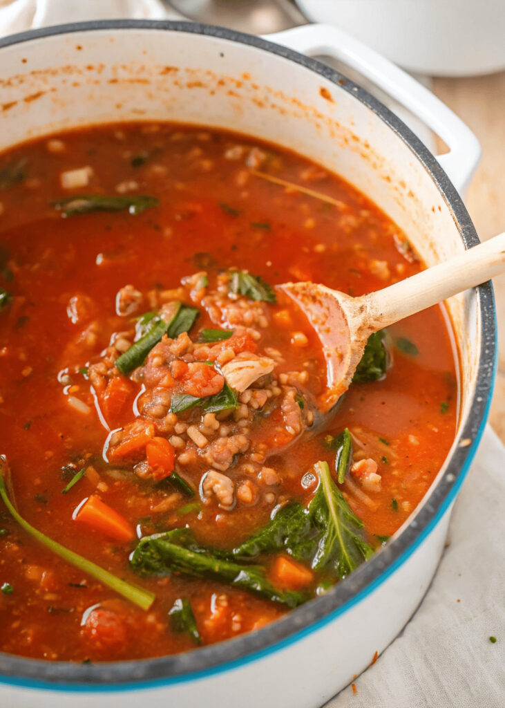 How to Make Unstuffed Shells Soup