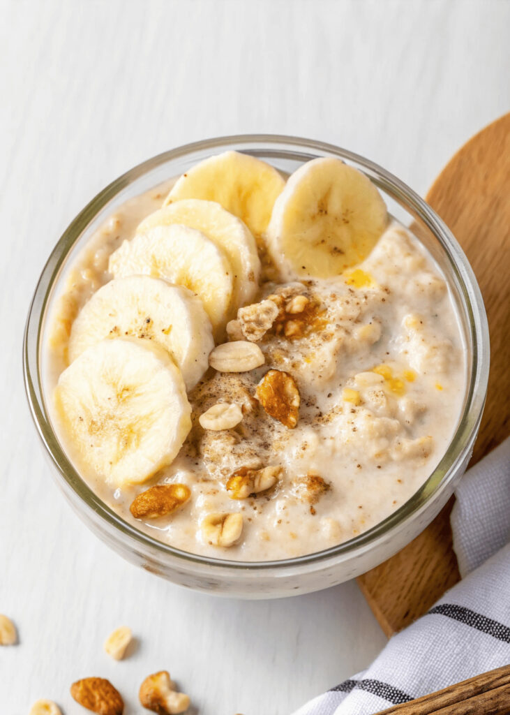 Banana Bread Overnight Oats