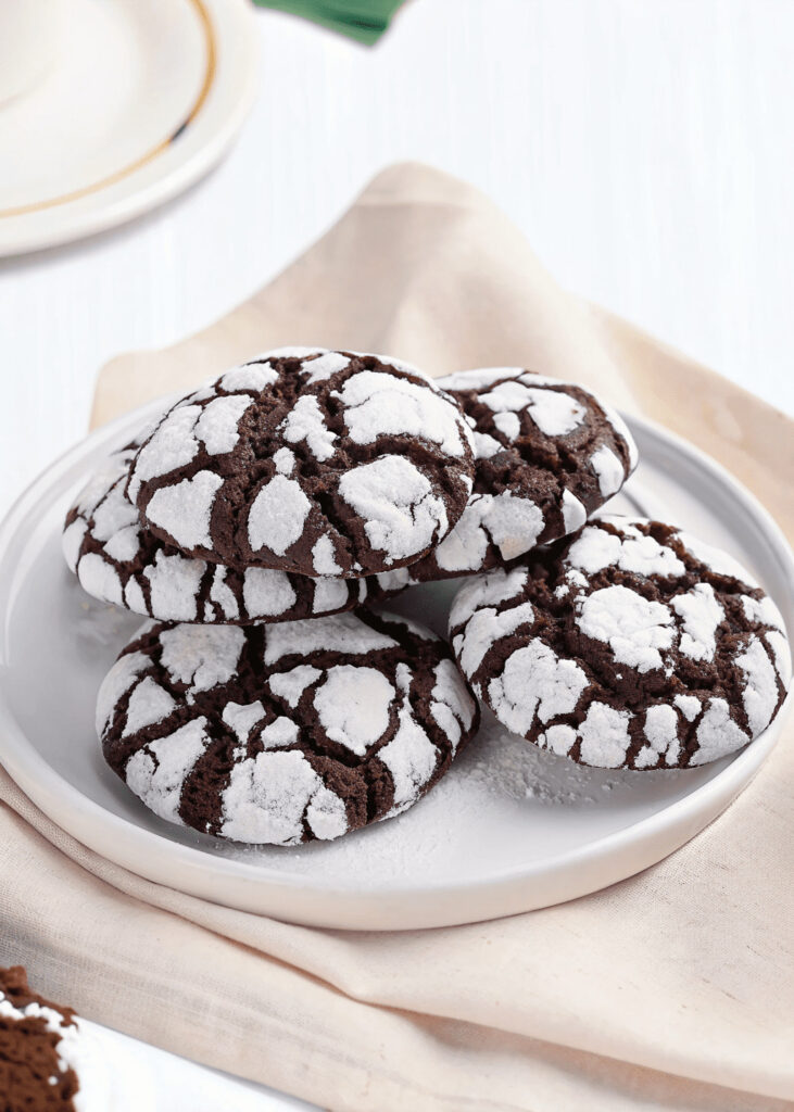 Chocolate Crinkle Cookies
