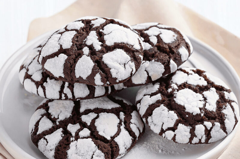 Chocolate Crinkle Cookies