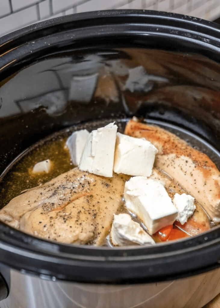 Creamy Crockpot Crack Chicken