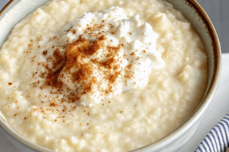 Creamy Rice Pudding
