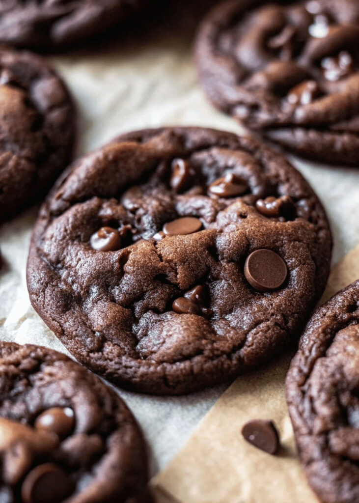 Double Chocolate Chip Cookies