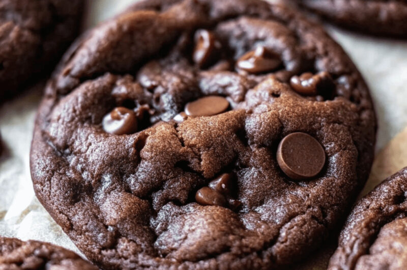 Double Chocolate Chip Cookies