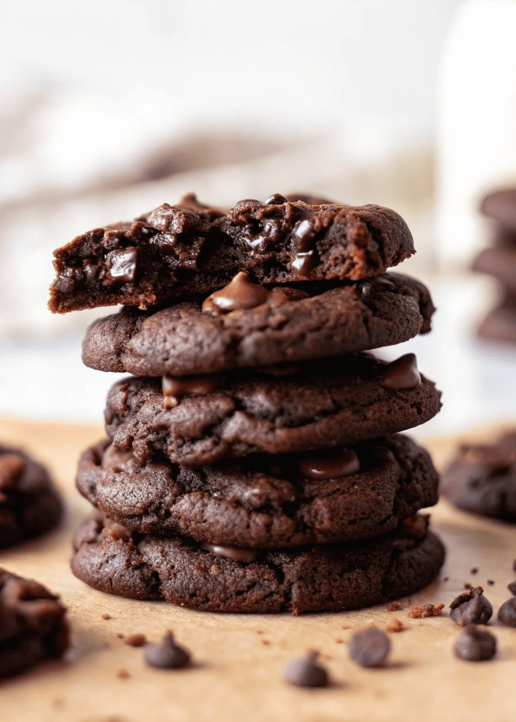 Double Chocolate Chip Cookies