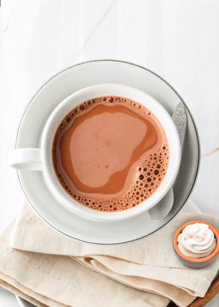 Hot Chocolate with Whipped Cream