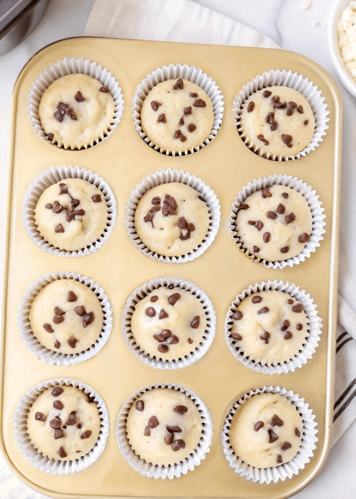 How to Make Mini Chocolate Chips Muffins