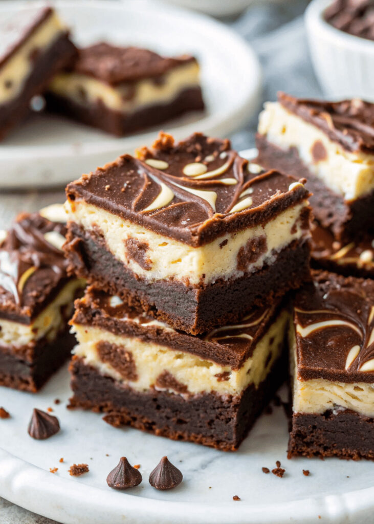 Mocha Cheesecake Brownies