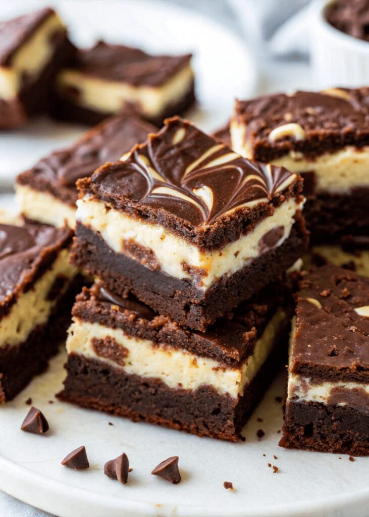 Mocha Cheesecake Brownies