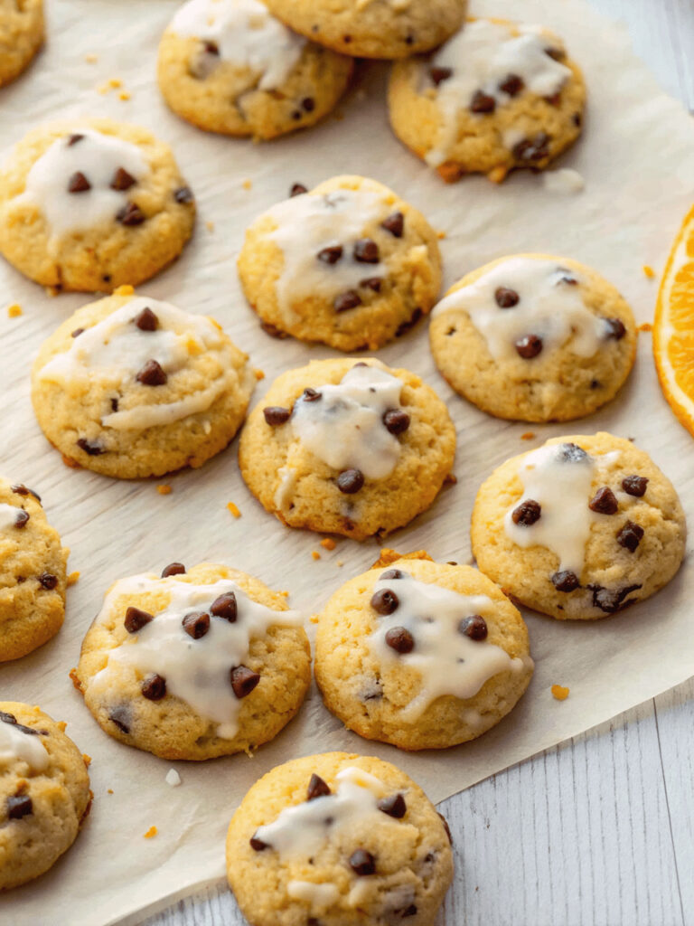 Orange Chocolate Chip Ricotta Cookie