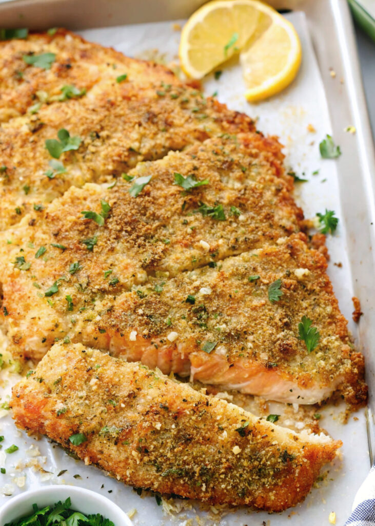 Parmesan Crusted Salmon
