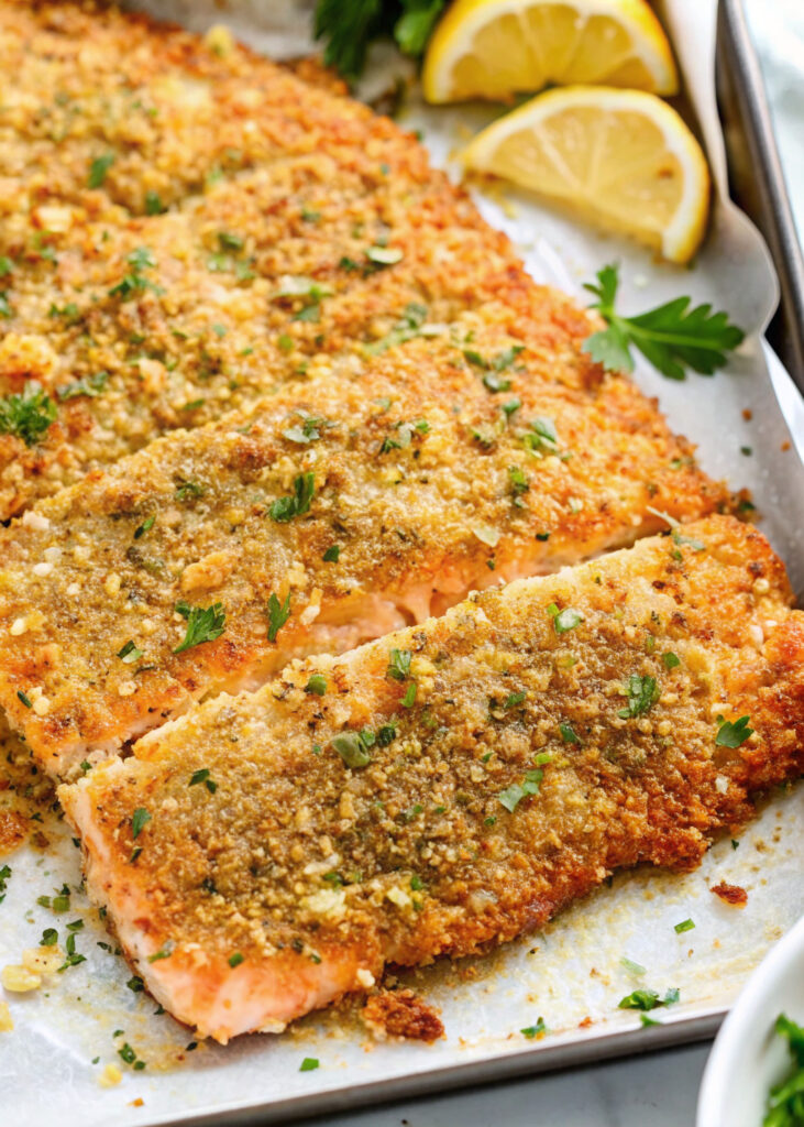 Parmesan Crusted Salmon