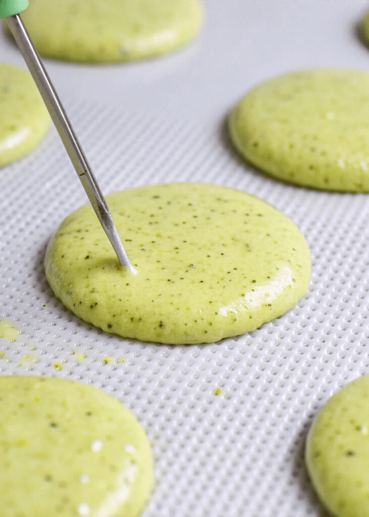 Pistachio Macarons