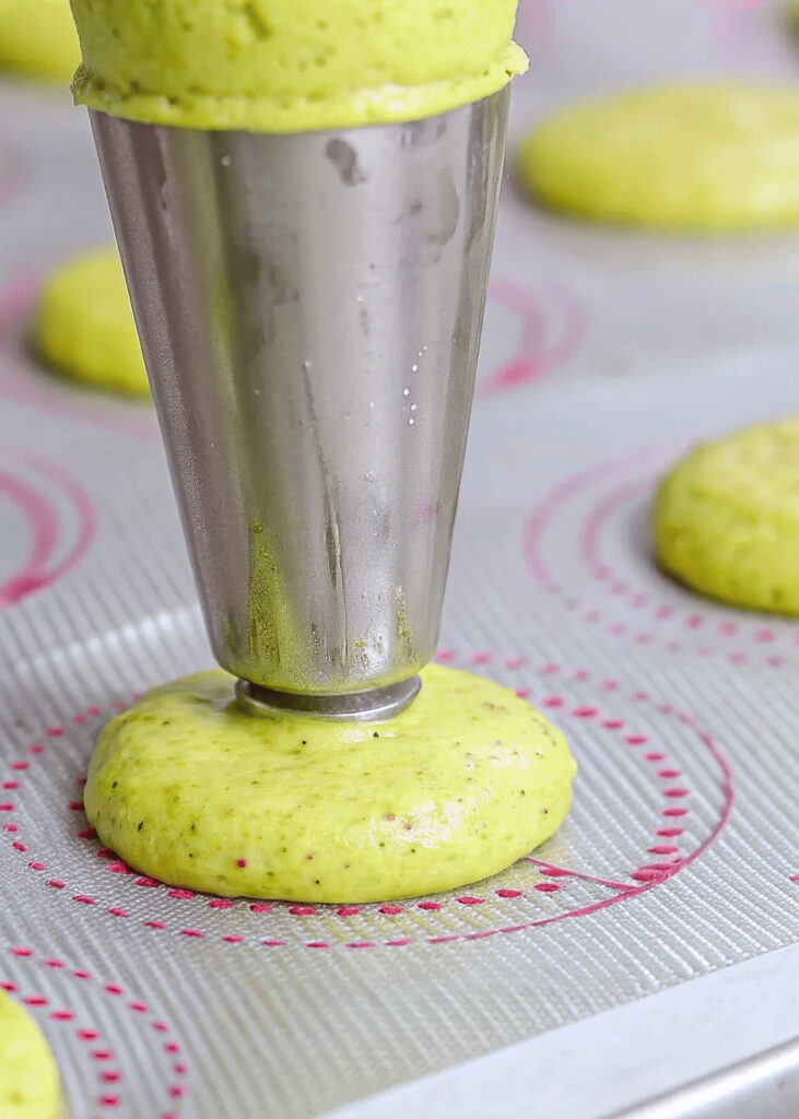 Pistachio Macarons