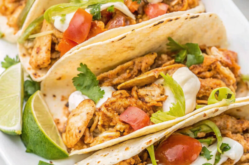 Shredded Chicken Tacos