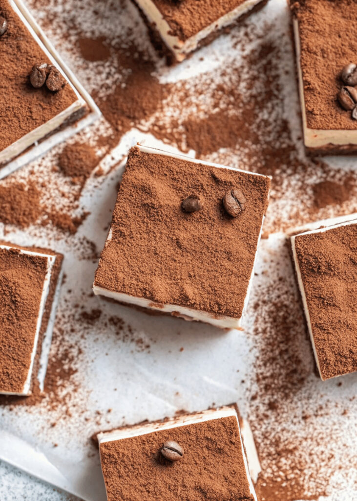 Tiramisu Blondies