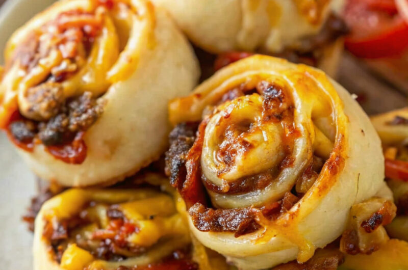 BBQ Beef Cheeseburger Buns