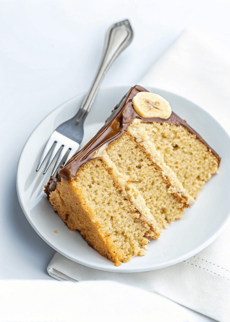 Banana Cake with Peanut Butter Frosting