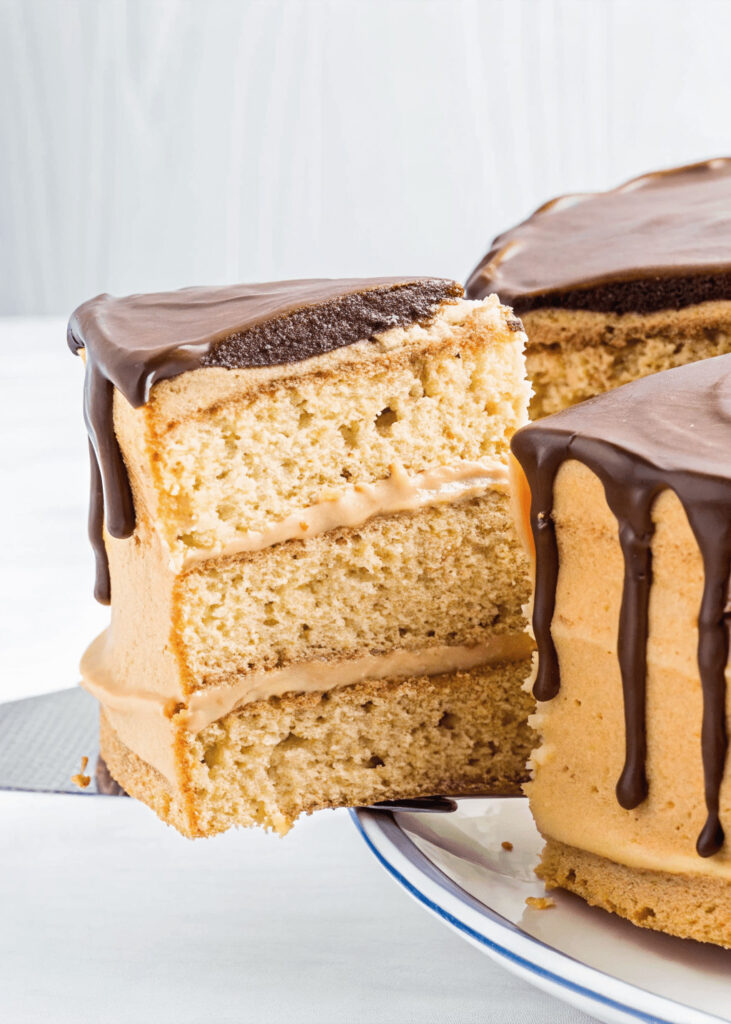 Banana Cake with Peanut Butter Frosting