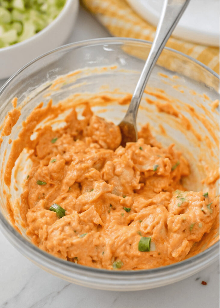 Buffalo Chicken Pinwheels