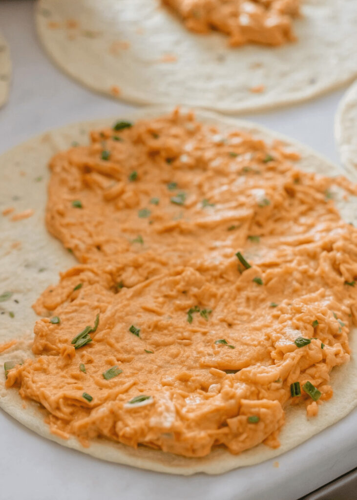 Buffalo Chicken Pinwheels