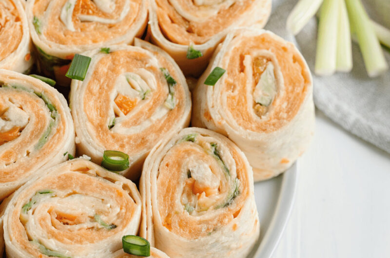 Buffalo Chicken Pinwheels
