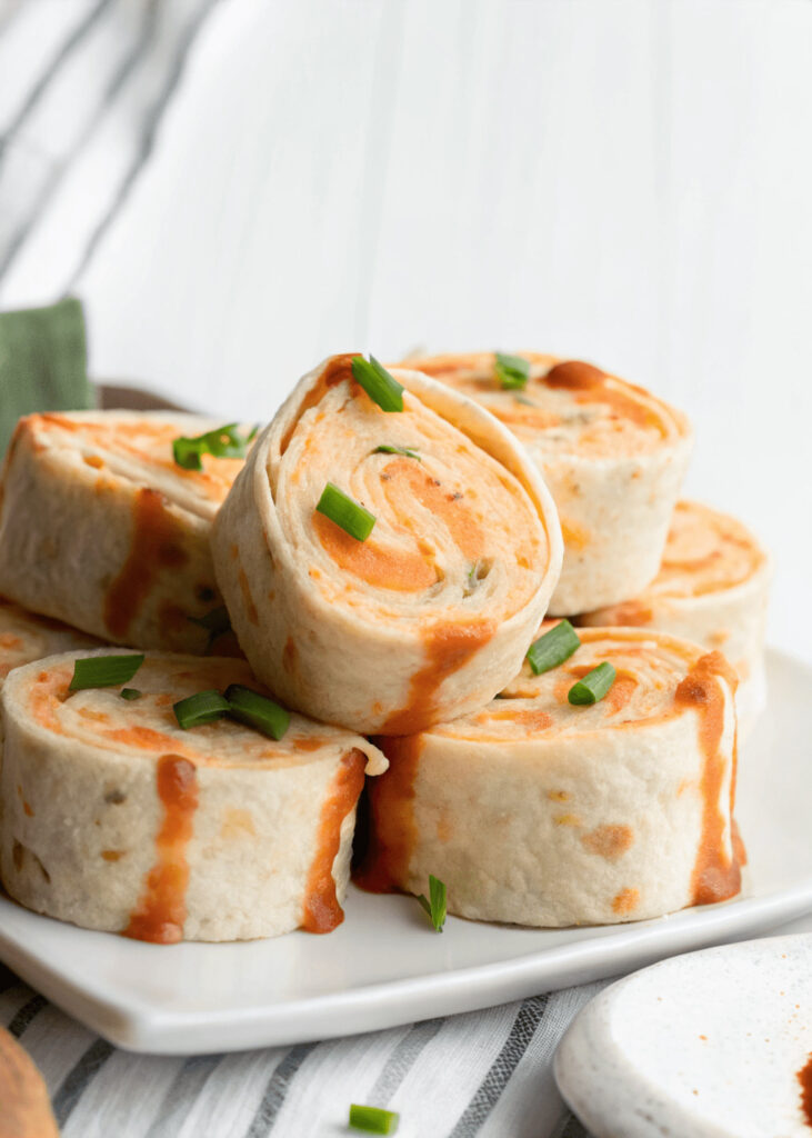 Buffalo Chicken Pinwheels