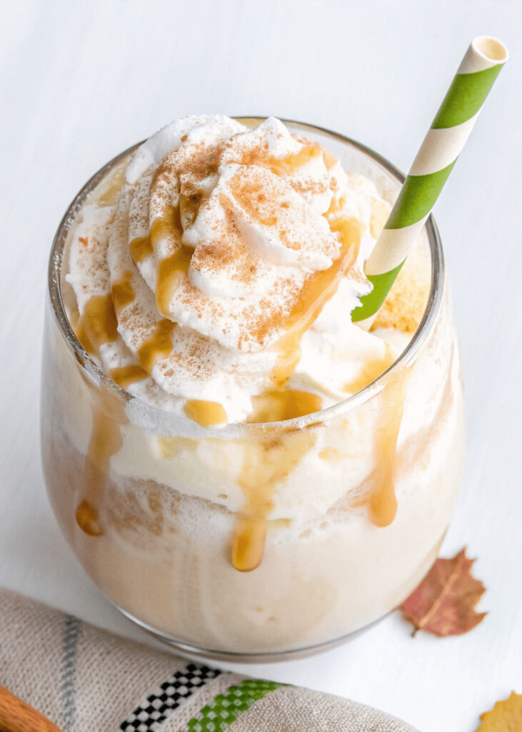 Caramel Apple Cider Float 1