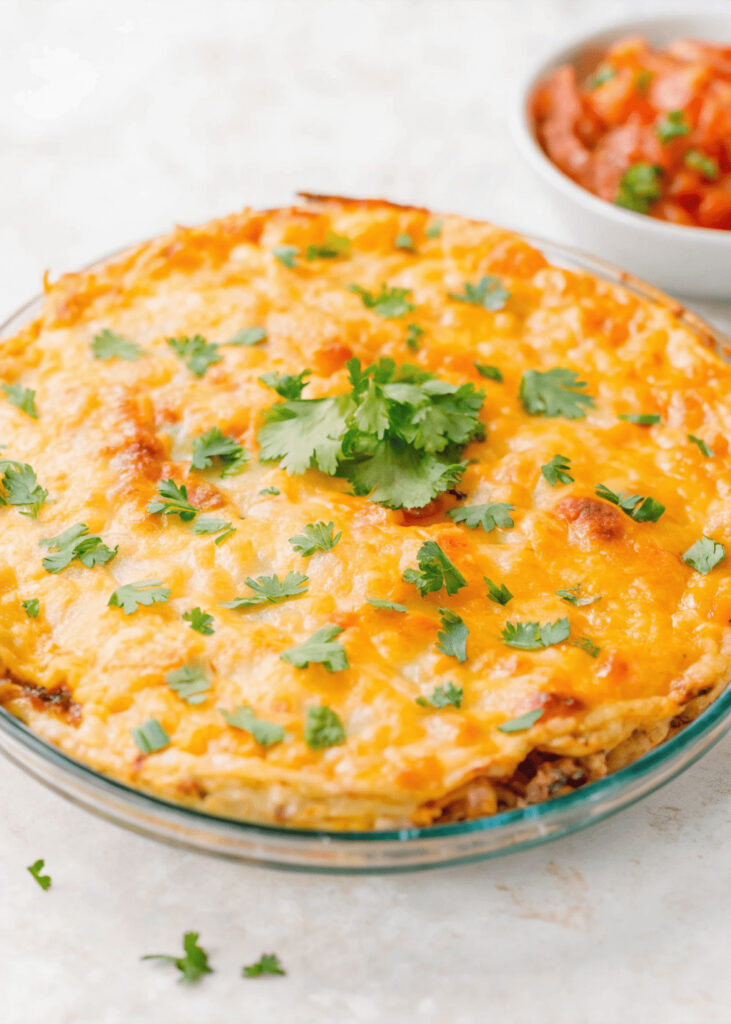Cheesy Beef Taco Pie