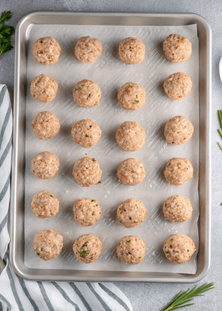 Chicken Ricotta Meatballs