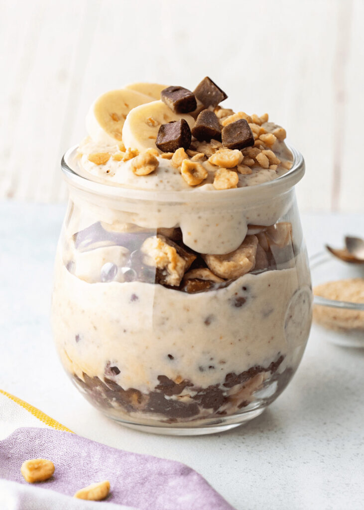 Chunky Monkey Overnight Oats