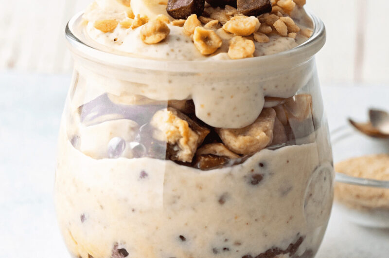Chunky Monkey Overnight Oats