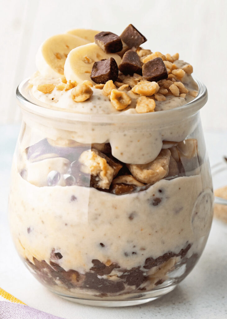 Chunky Monkey Overnight Oats