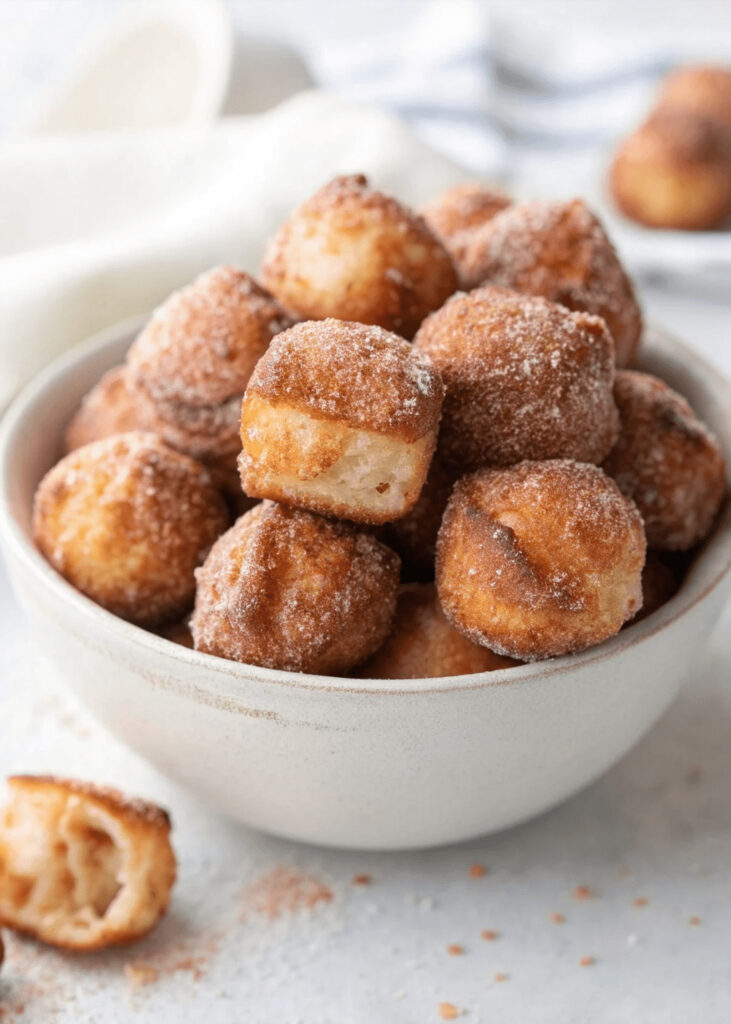 Cinnamon-Sugar Pretzel Bites