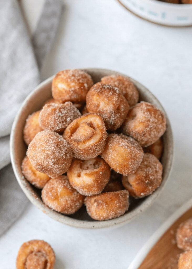 Cinnamon-Sugar Pretzel Bites