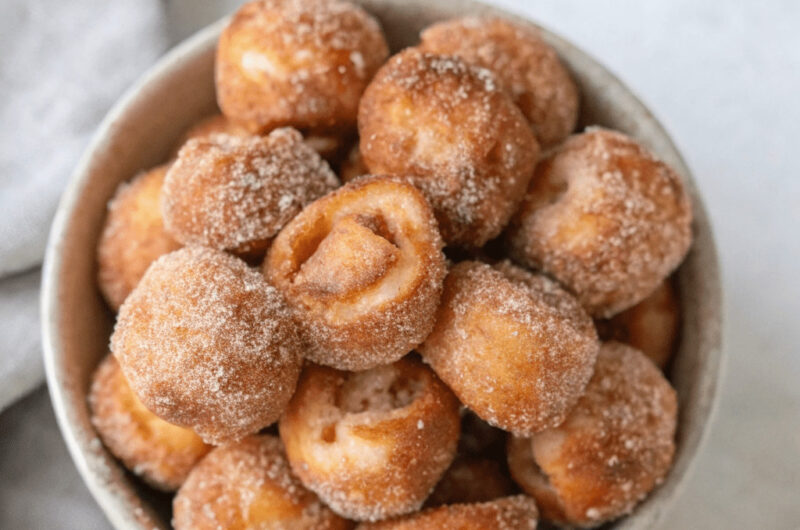 Cinnamon-Sugar Pretzel Bites