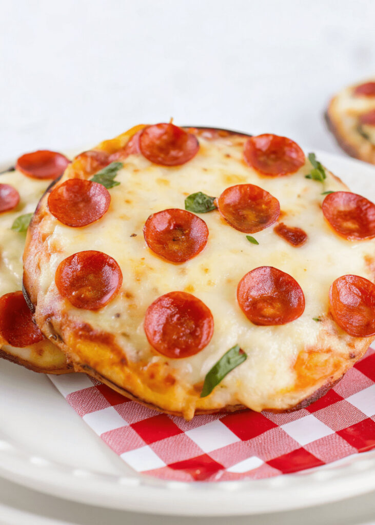 Easy Mini Pepperoni Pizzas